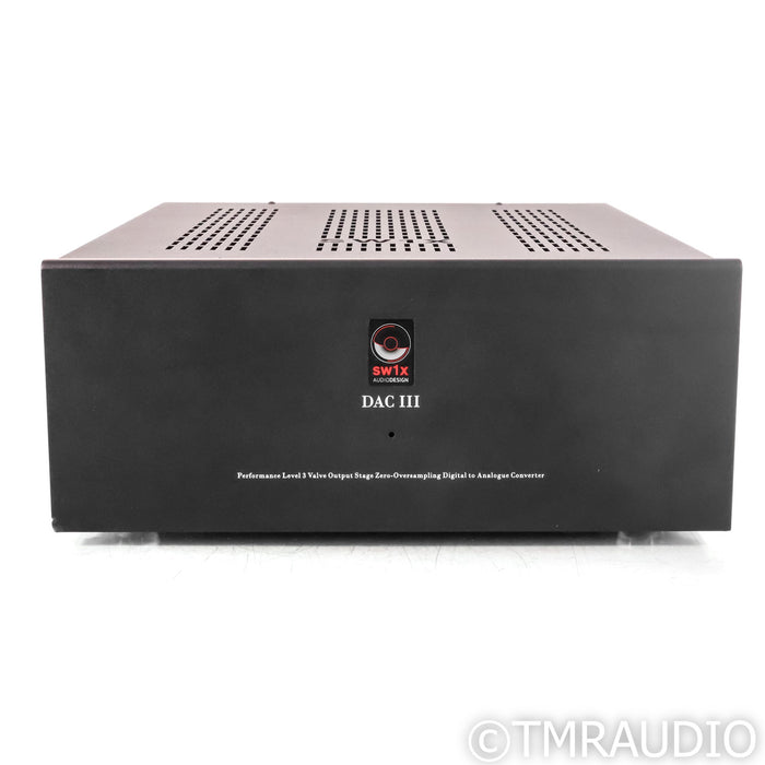 SW1X Audio Design DAC III SPX Tube DAC; D/A Converter