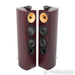 B&W Nautilus 804 Floorstanding Speakers; Cherry Red Pair