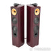 B&W Nautilus 804 Floorstanding Speakers; Cherry Red Pair