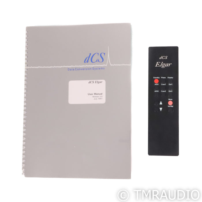 dCS Elgar DAC; D/A Converter