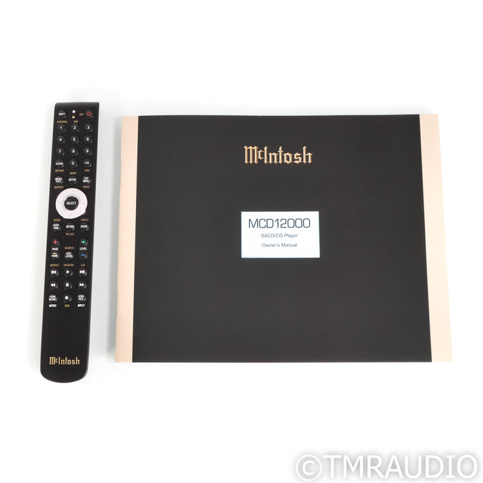McIntosh MCD12000 CD/SACD Player