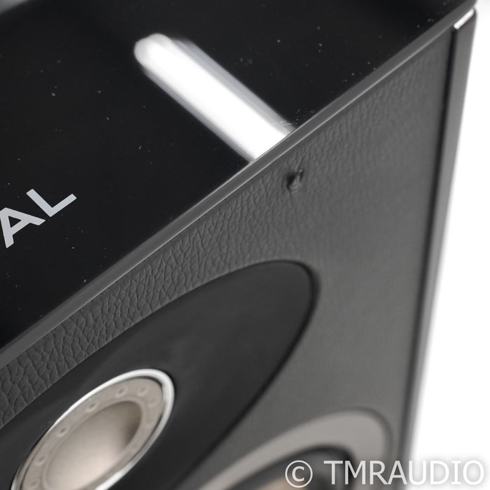 Focal Aria 906 Bookshelf Speakers; High Gloss Black Pair w/ S900 Stands (Used)