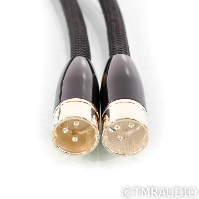 AudioQuest Wind XLR Cables; 1m Pair Balanced Interconnects; 72v DBS