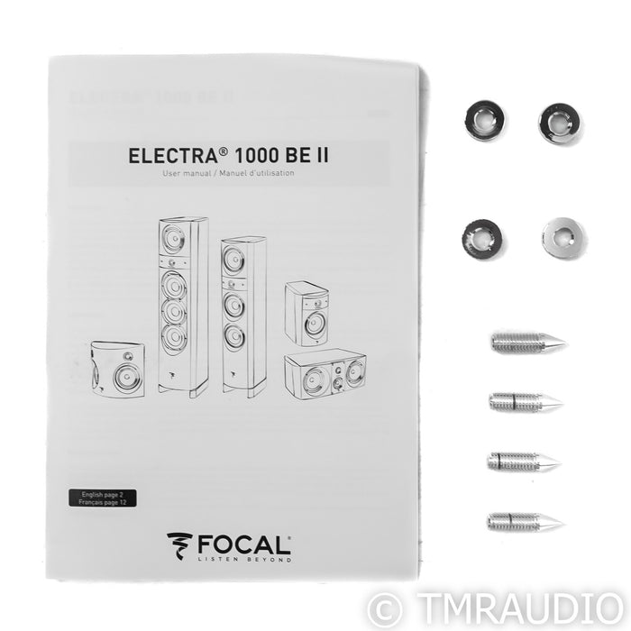 Focal Electra 1028 BE II Floorstanding Speakers; Black Pair