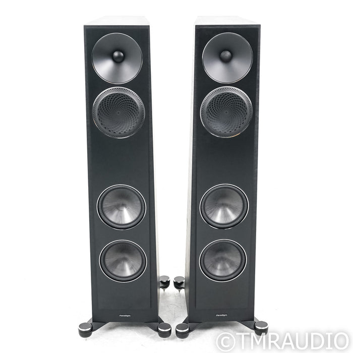 Paradigm Founder 80F Floorstanding Speakers; Black Walnut Pair