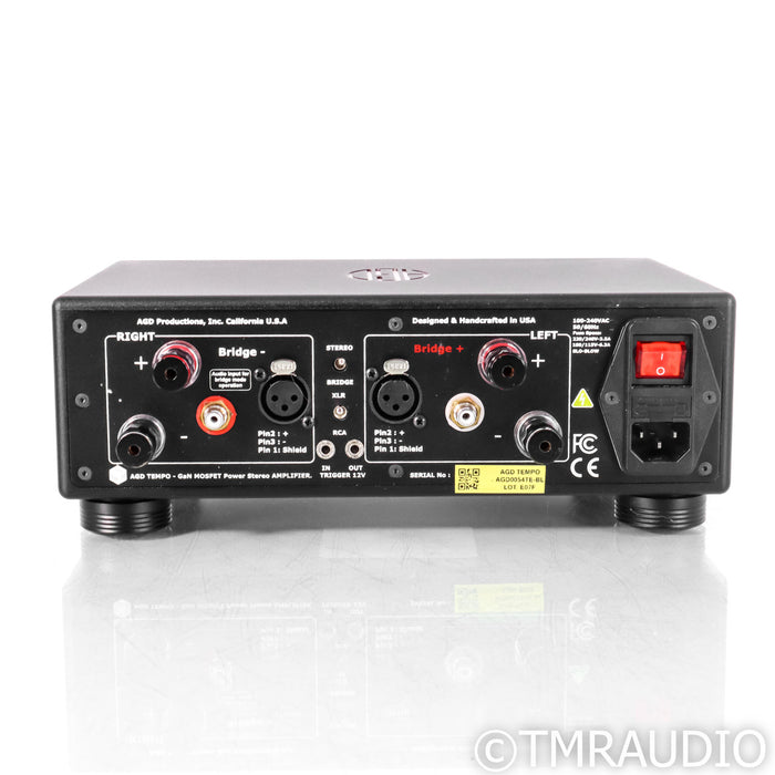 AGD Productions Inc. Tempo di GaN Stereo Power Amplifier
