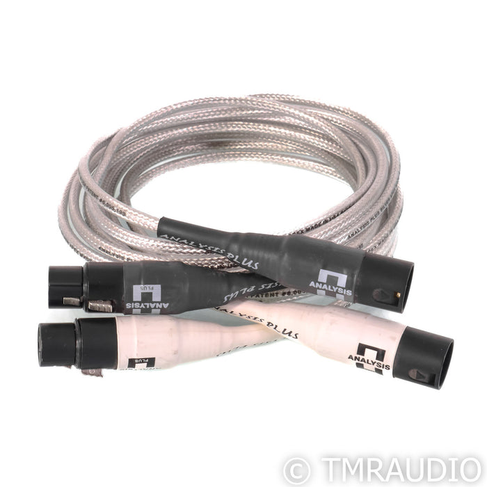 Analysis Plus Silver Apex XLR Cables; 2m Pair Balanced Interconnects
