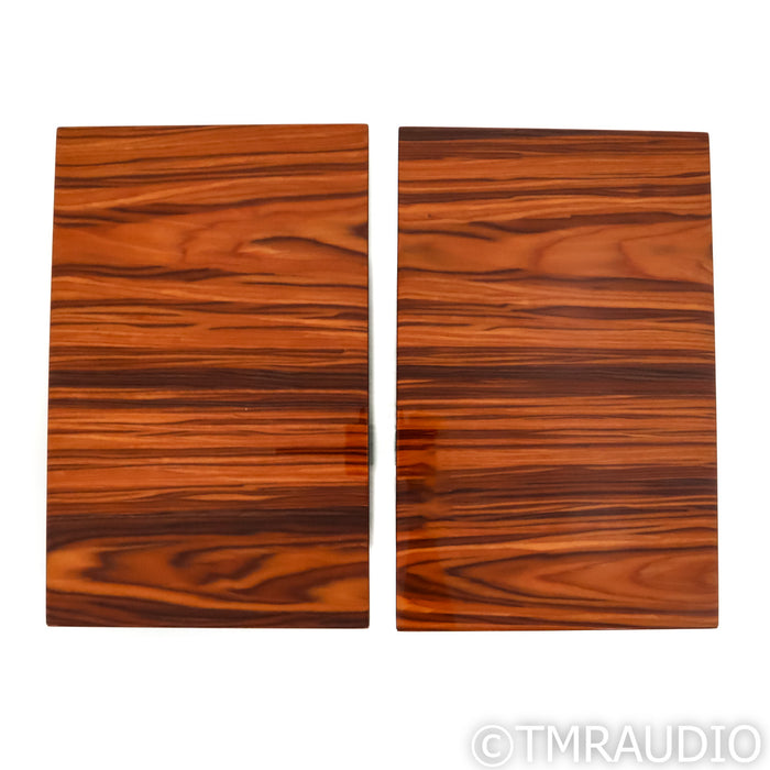 Triangle Comete 40th Anniversary Bookshelf Speakers; Golden Oak Pair