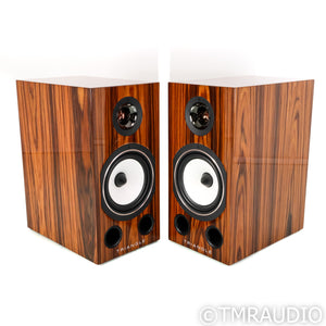 Triangle Comete 40th Anniversary Bookshelf Speakers; Golden Oak Pair