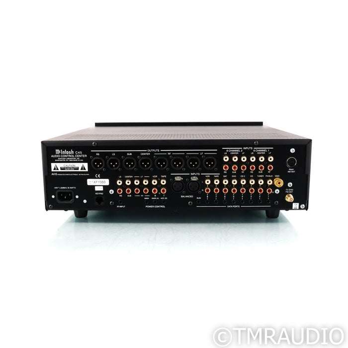 McIntosh C45 5.1 Channel Home Theater Processor; MM Phono