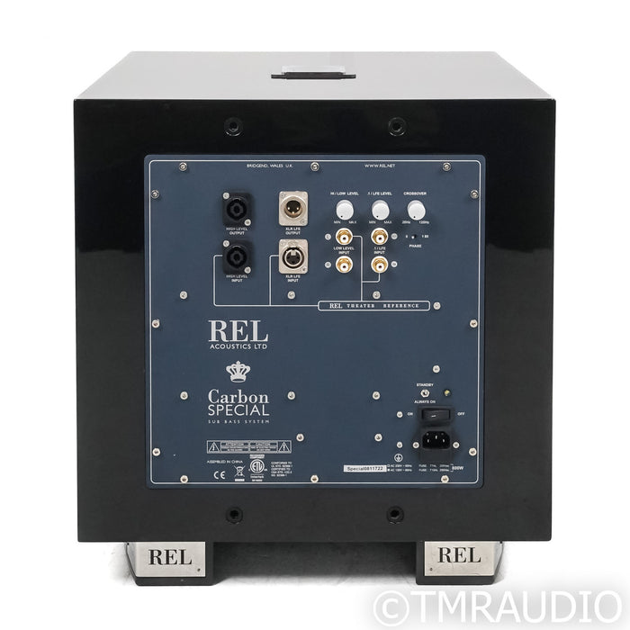 REL Acoustics Carbon Special 12" Powered Subwoofer; Piano Black