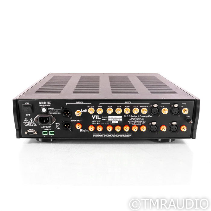 VTL TL-5.5 Series II Signature Stereo Tube Preamplifier; MM & MC Phono Upgrade