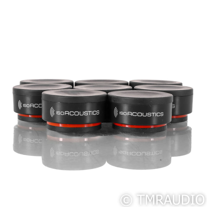 IsoAcoustics ISO-PUCK Mini Isolation Feet; Set of Eight
