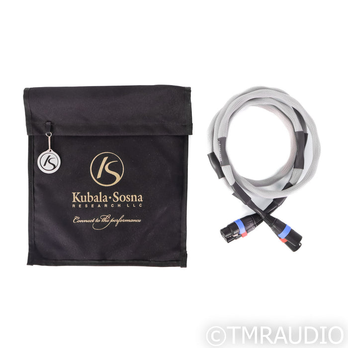 Kubala Sosna Fascination XLR Cables; 1m Pair Balanced Interconnects