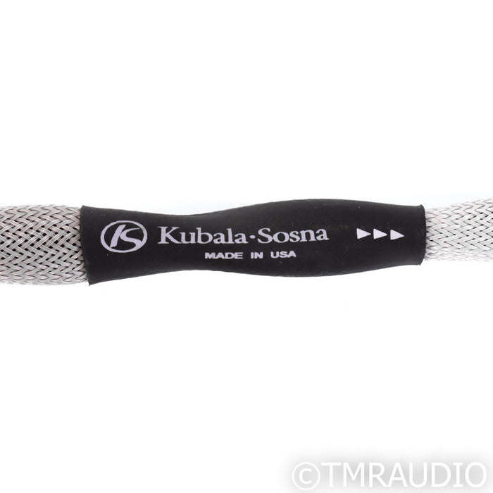 Kubala Sosna Fascination XLR Cables; 1m Pair Balanced Interconnects