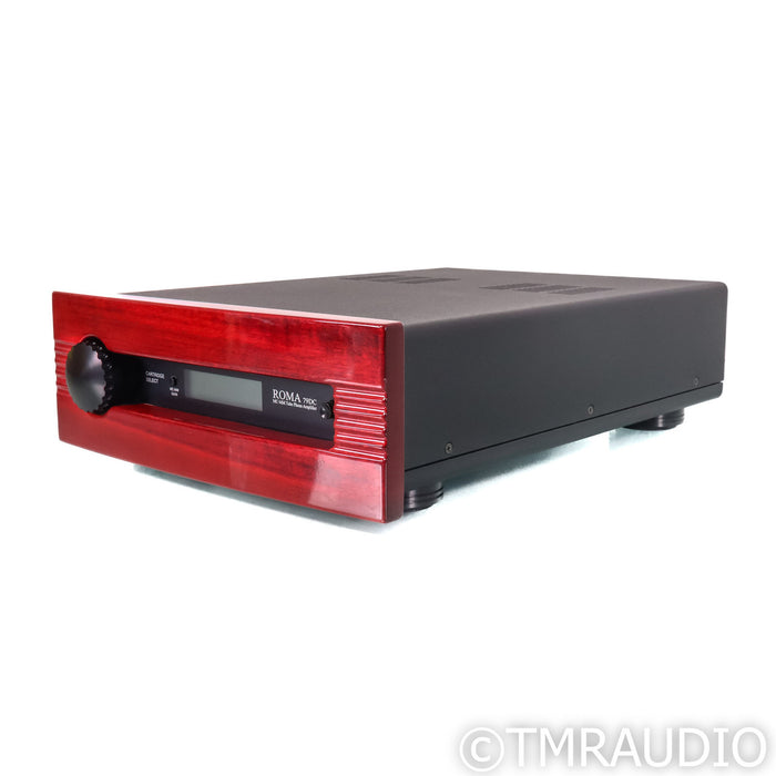 Synthesis Roma 79DC MM & MC Tube Phono Preamplifier; Red
