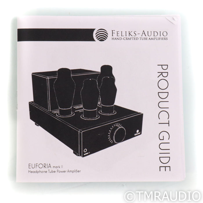 Feliks Audio Euforia mkII Tube Headphone Amplifier