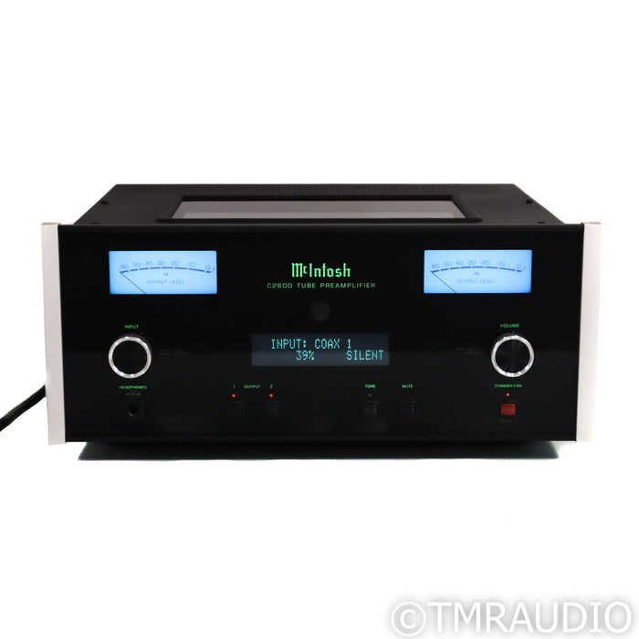 McIntosh C2600 Stereo Tube Preamplifier; MM & MC Phono