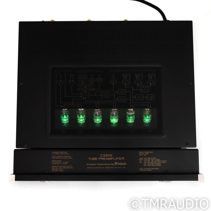 McIntosh C2600 Stereo Tube Preamplifier; MM & MC Phono