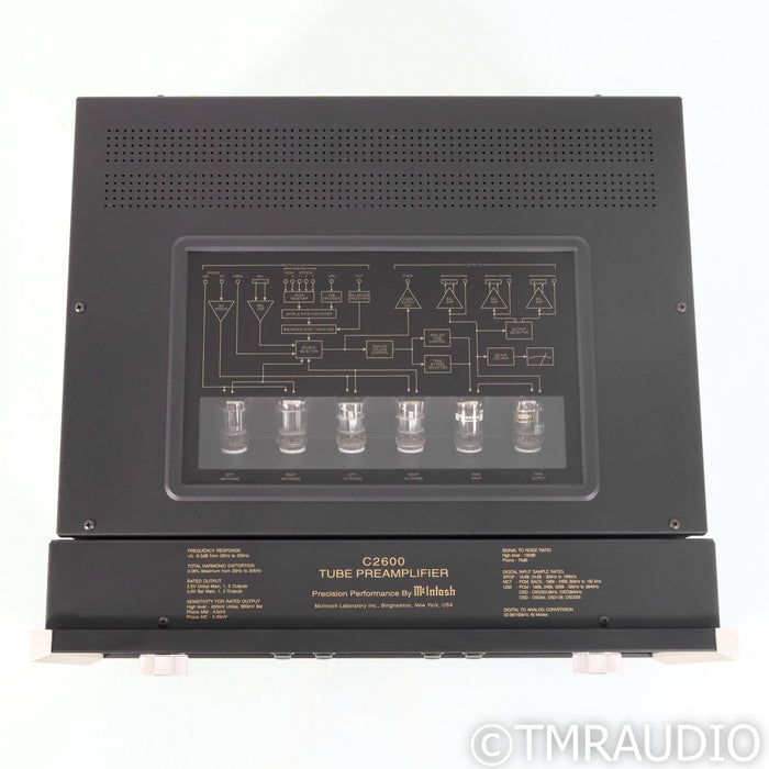 McIntosh C2600 Stereo Tube Preamplifier; MM & MC Phono