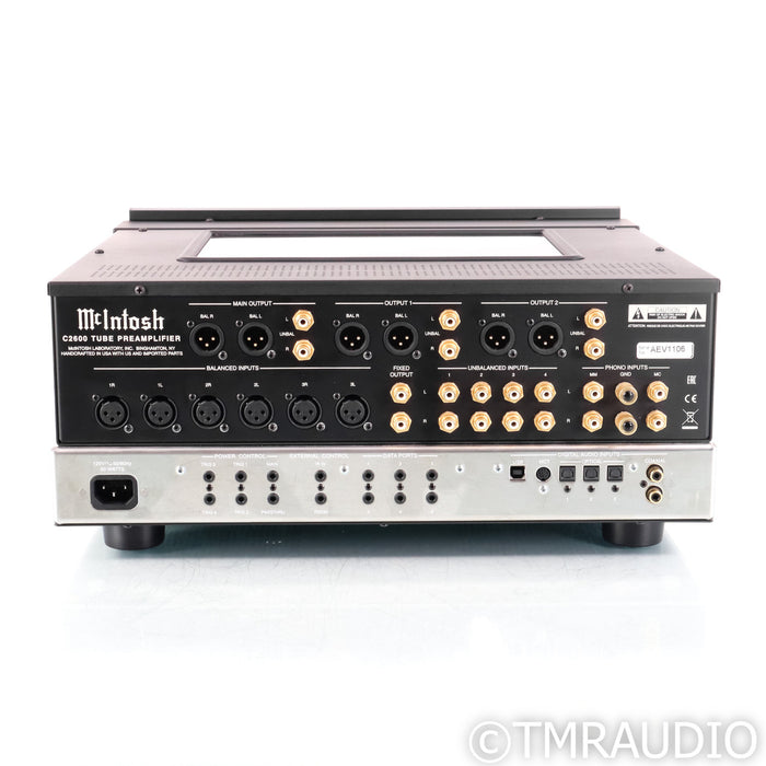 McIntosh C2600 Stereo Tube Preamplifier; MM & MC Phono