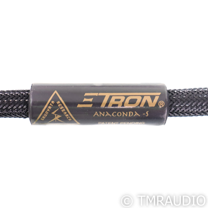 Shunyata Research Zitron Anaconda-S XLR Cables; 1.5m Pair Balanced Interconnects