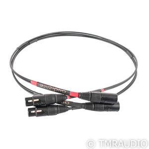 Audience Au24 XLR Cables; 1m Pair Balanced Interconnects