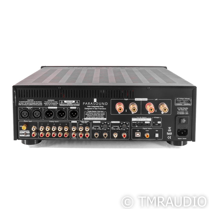 Parasound Halo Stereo Integrated Amplifier; MM & MC Phono