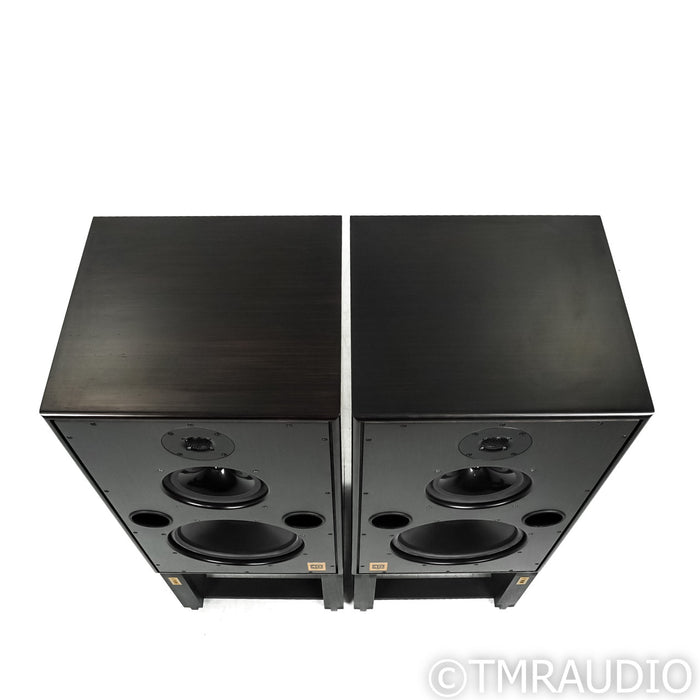 Harbeth Monitor 40.2 Speakers; Tiger Ebony Pair w/ Ton Trager Stands