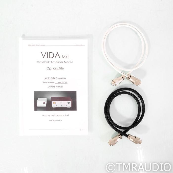 Aurorasound VIDA MKII MM & MC Phono Preamplifier; Upgrades