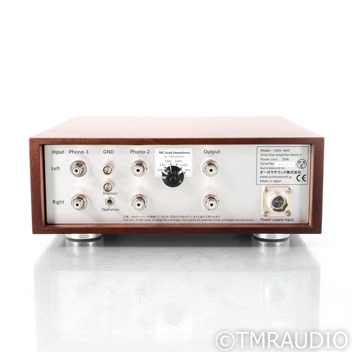 Aurorasound VIDA MKII MM & MC Phono Preamplifier; Upgrades
