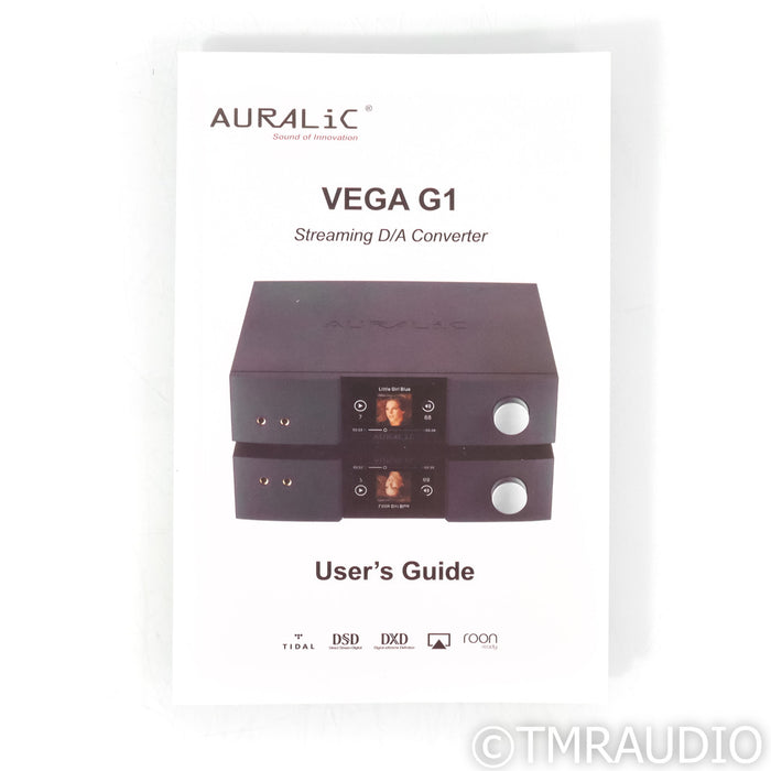 Auralic Vega G1 Streaming DAC; D/A Converter