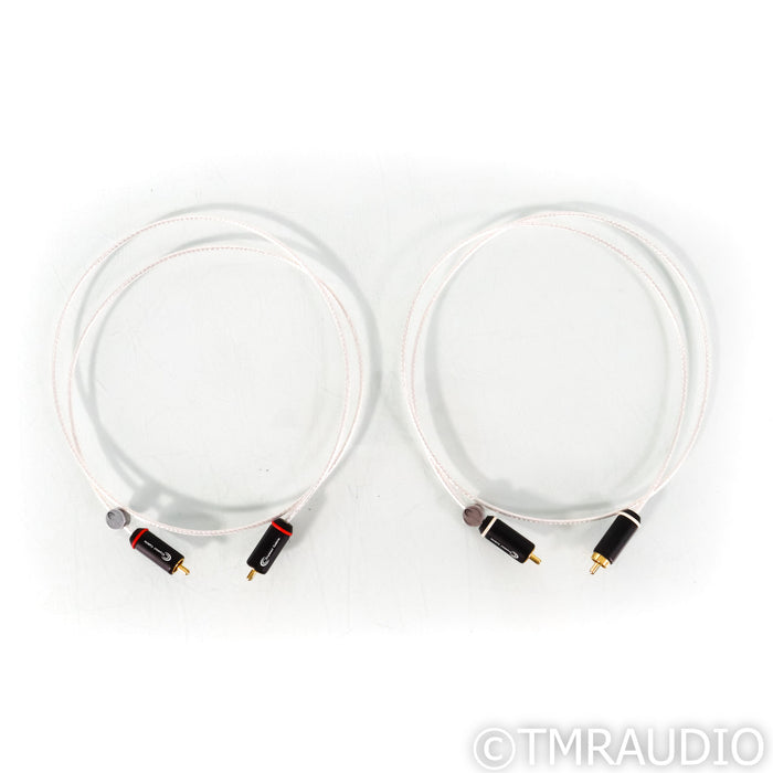 Crystal Cable Reference RCA Cables; 1m Pair Interconnects