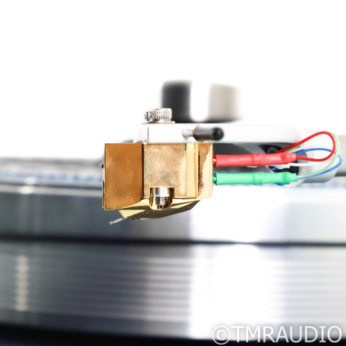 VPI Super Prime Scout Turntable; Limited Edition Blue w/ Micro Benz Gold MC