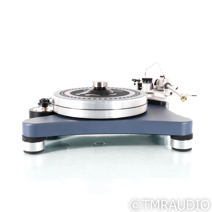VPI Super Prime Scout Turntable; Limited Edition Blue w/ Micro Benz Gold MC