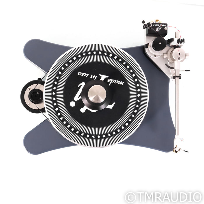 VPI Super Prime Scout Turntable; Limited Edition Blue w/ Micro Benz Gold MC