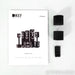 KEF R300 Bookshelf Speakers; Black Pair