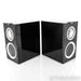 KEF R300 Bookshelf Speakers; Black Pair