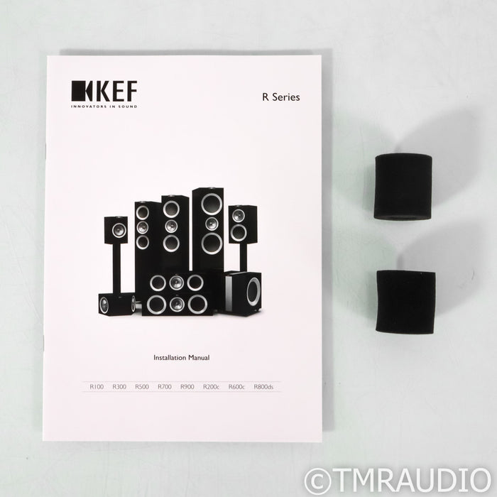 KEF R600C Center Channel Speaker; Black