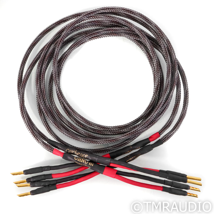 Audience OHNO III Speaker Cables; 2.5m