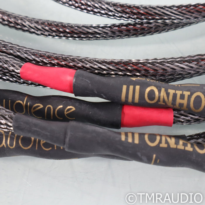 Audience OHNO III Speaker Cables; 2.5m Pair