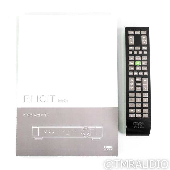 Rega Elicit MK5 Stereo Integrated Amplifier; MM Phono