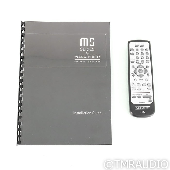 Musical Fidelity M5si Stereo Integrated Amplifier; MM Phono
