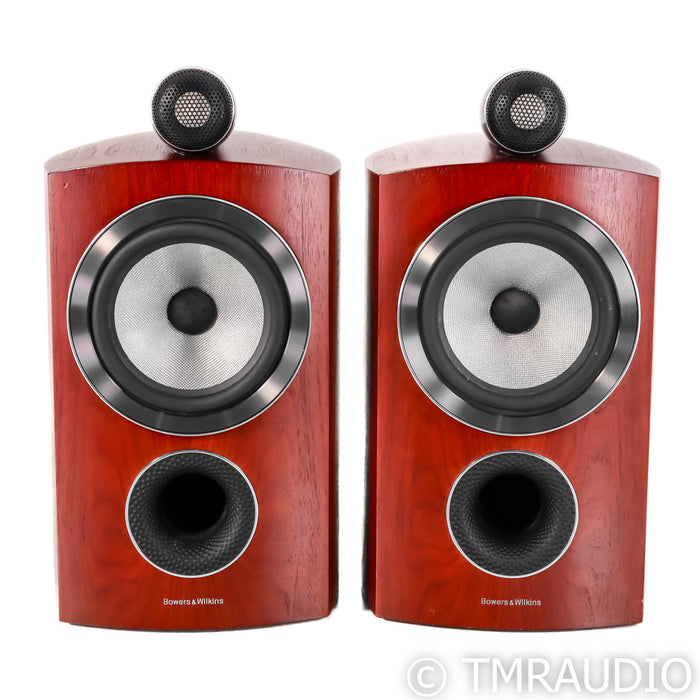 B&W 805 D3 Bookshelf Speakers; Rosenut Pair