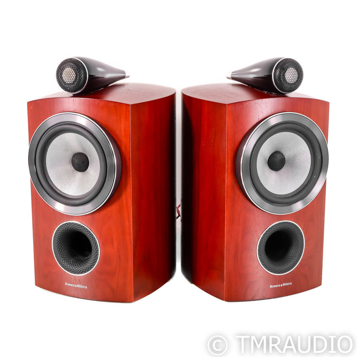 B&W 805 D3 Bookshelf Speakers; Rosenut Pair