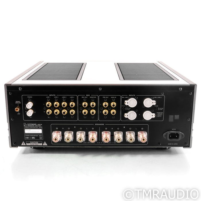 Luxman L-507uX Stereo Integrated Amplifier; MM & MC Phono