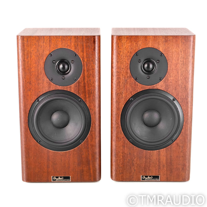 Tyler Acoustics Timekeeper T1 Bookshelf Speakers; Mahogany Pair