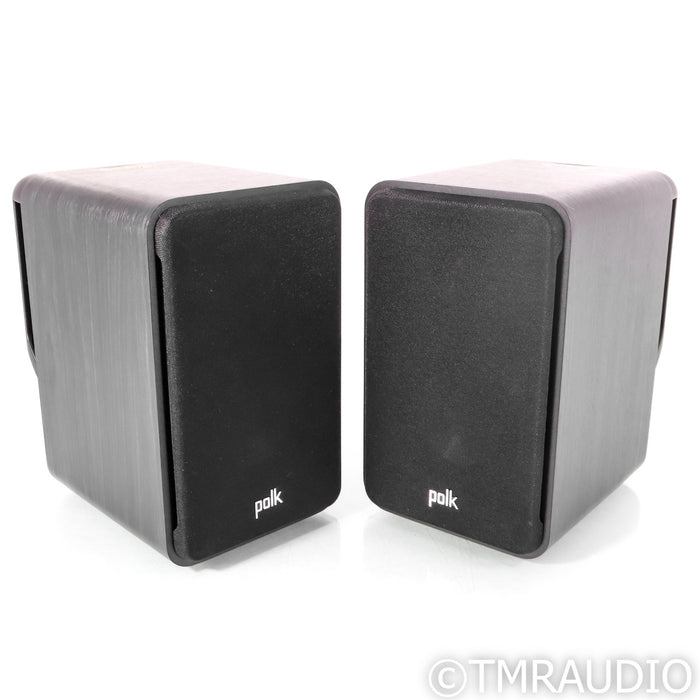 Polk Audio Signature S15 Bookshelf Speakers; Black Walnut Pair