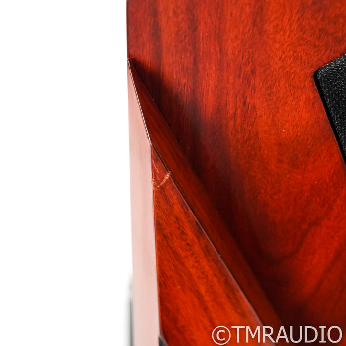 Legacy Aeris Floorstanding Speakers; Cherry Pair w/ Wavelet Processor