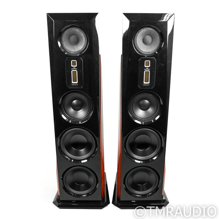 Legacy Aeris Floorstanding Speakers; Cherry Pair w/ Wavelet Processor